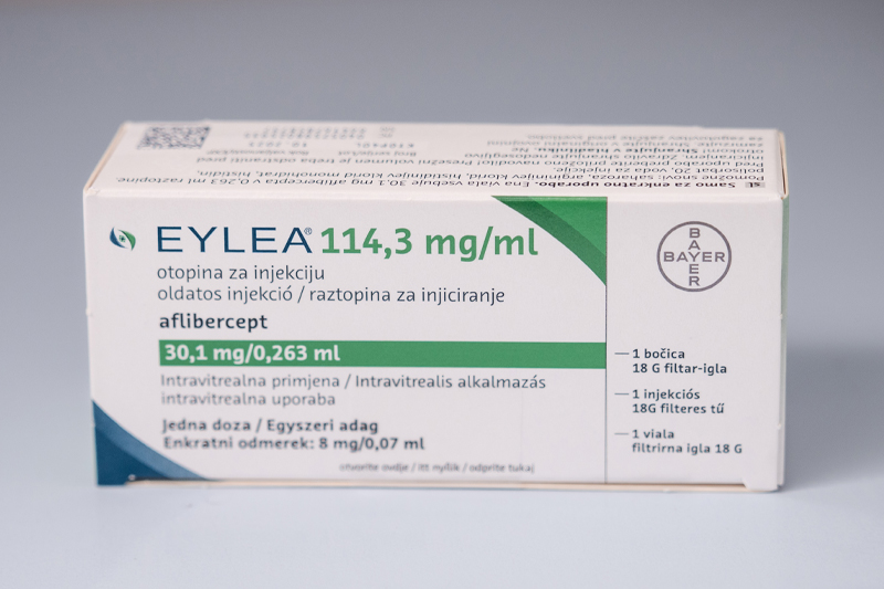 Prvi put u Hrvatskoj apliciran lijek Eylea 8 mgNova kategorija