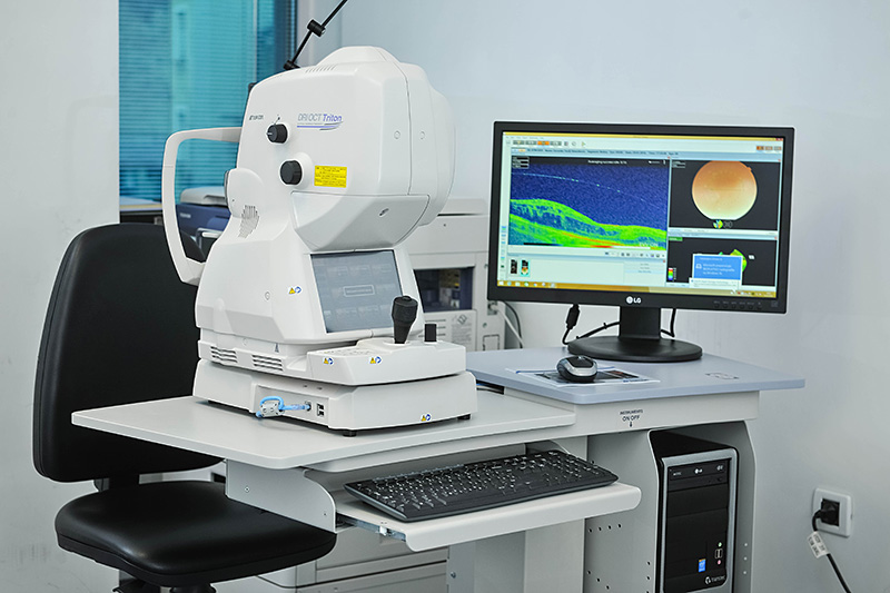 Triton DRI Topcon swept source OCT - optical coherence  retinal tomography