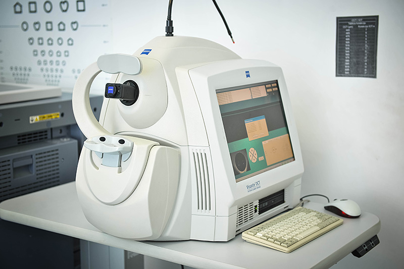 ZEISSVisante OCT optical coherence tomography of the anterior segment of the eye