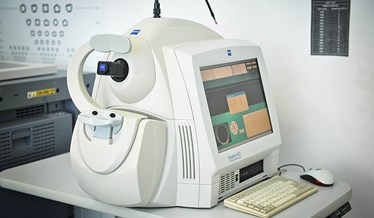 ZEISSVisante OCT optical coherence tomography of the anterior segment of the eye