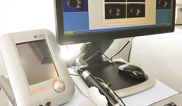 AVISO ultrasound eye diagnostics