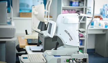 Zeiss IOL Master 500 for the calculation of the intensity of intraocular lenses
